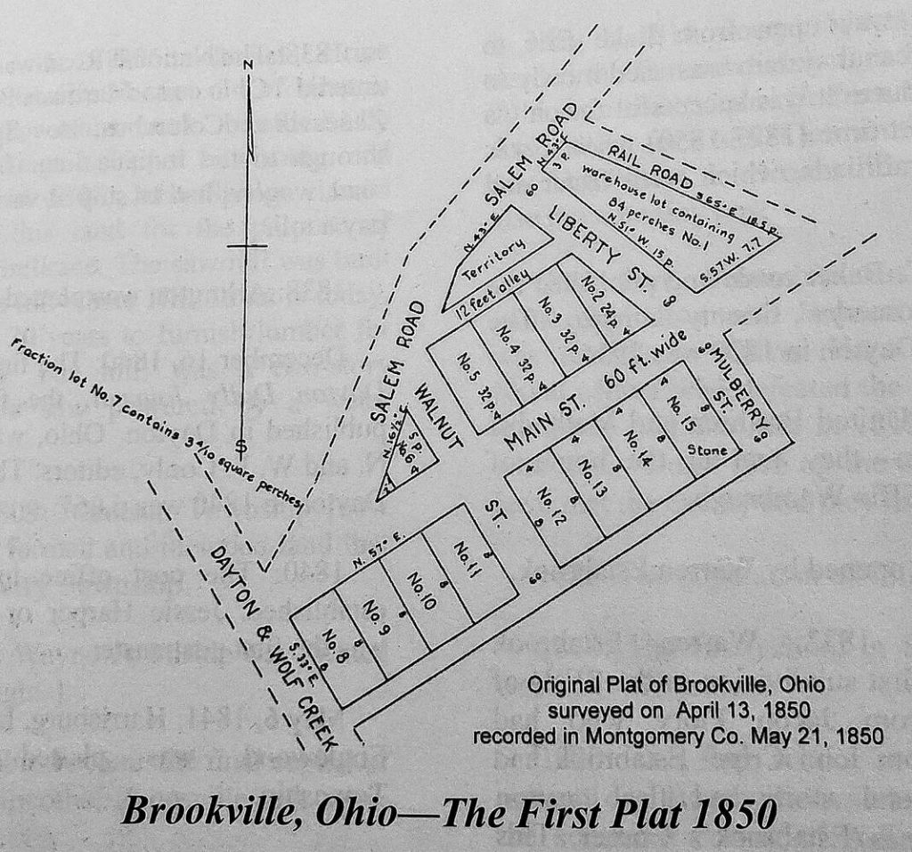 A LOOK AT BROOKVILLEThe first Brookville plat 1850 - The Register Herald